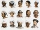 China: This drawing depicts 15 persons of different ethnicity that a French expedition encountered in Yunnan Province in 1868.