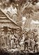 An 1867 drawing by Louis Delaporte of the King of Champasak visiting a French expedition at their camp on the banks of the Mekong.